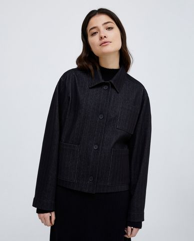  MAX&Co. - Áo khoác sơ mi cổ bẻ tay dài Sherry 