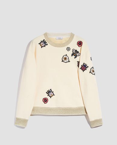  MAX&Co. - Áo sweatshirt nữ tay dài Damasco 