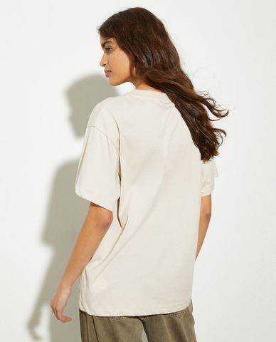  MAX&Co. - Áo thun nữ cổ tròn tay ngắn Fernet 