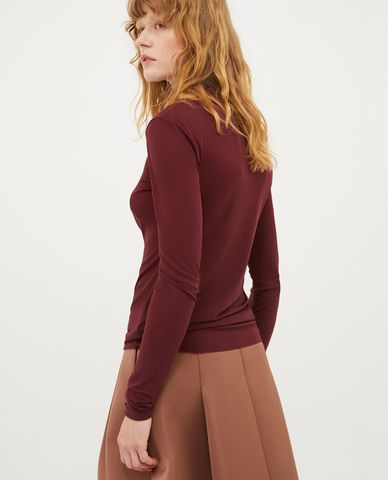  MAX&Co. - Áo dệt kim cổ lọ tay dài phom ôm Acapulco 