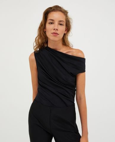  MAX&Co. - Áo kiểu nữ phom ôm lệch vai Elodia 