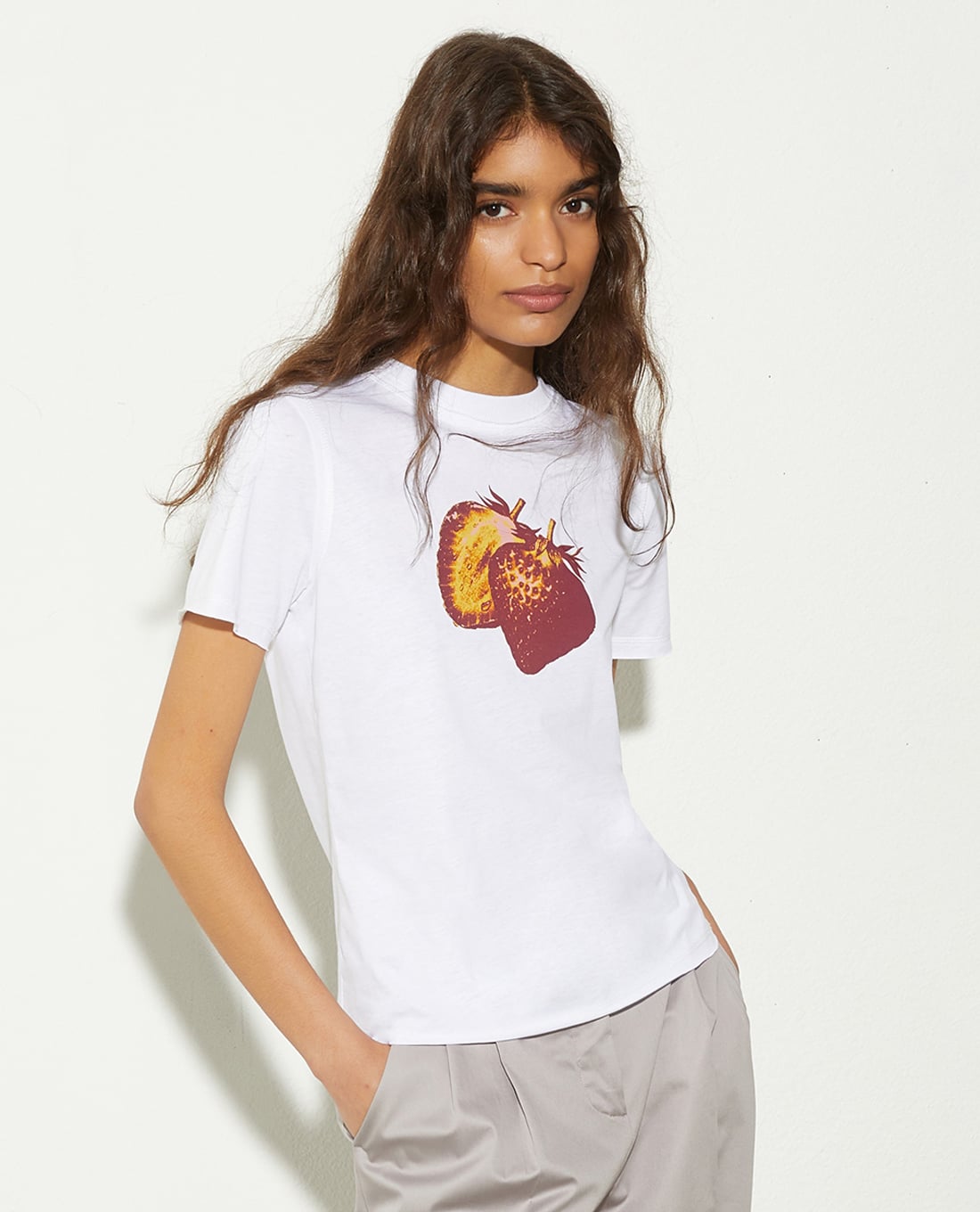 MAX&Co. - Áo thun nữ cổ tròn tay ngắn Duomo