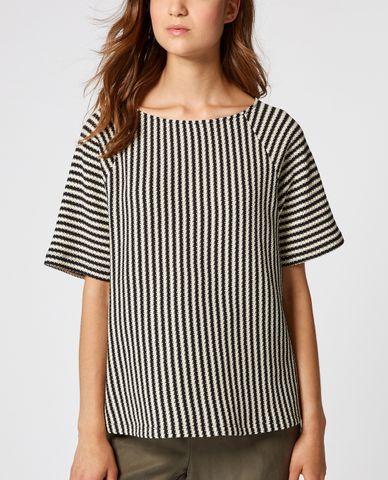  MAX&Co. - Áo kiểu nữ ngắn tay cổ tròn Daria 