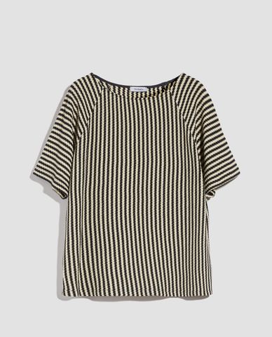  MAX&Co. - Áo kiểu nữ ngắn tay cổ tròn Daria 