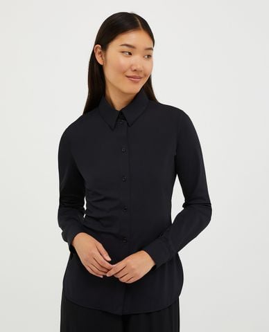  MAX&Co. - Áo sơ mi nữ cổ bẻ tay dài Edro 