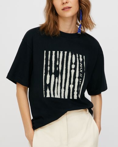  MAX&Co. - Áo thun nữ phom suông Abstract Pattern 