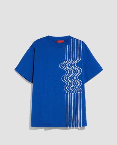  MAX&Co. - Áo thun nữ tay ngắn cổ tròn Appliqués 