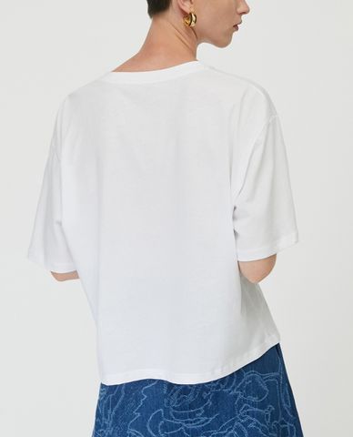  MAX&Co. - Áo thun nữ phom suông Jewel Buttons 