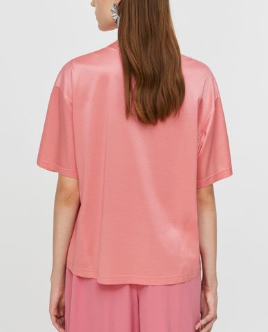  MAX&Co. - Áo thun nữ tay ngắn cổ tròn Wet Look 