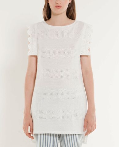  MAX&Co. - Áo kiểu nữ tay ngắn cổ tròn Duna 