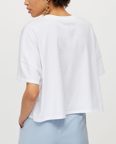  MAX&Co. - Áo thun nữ cổ tròn tay ngắn Dot Appliqué 