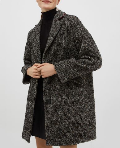  MAX&Co. - Áo khoác nữ dáng dài cổ gập phom suông Baia 