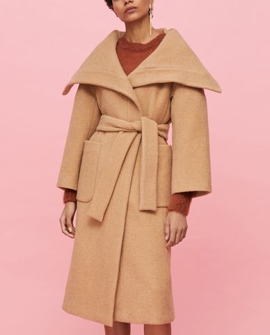  MAX&Co. - Áo măng tô nữ dáng dài Belted Alpaca And Wool 