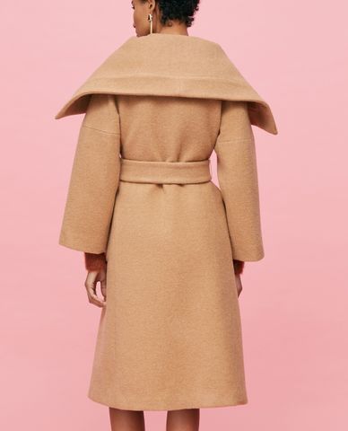  MAX&Co. - Áo măng tô nữ dáng dài Belted Alpaca And Wool 