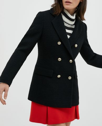  MAX&Co. - Áo blazer nữ tay dài phối nút cài thanh lịch 