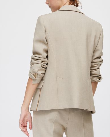  MAX&Co. - Áo blazer nữ tay dài Boxy Line Double Breasted 