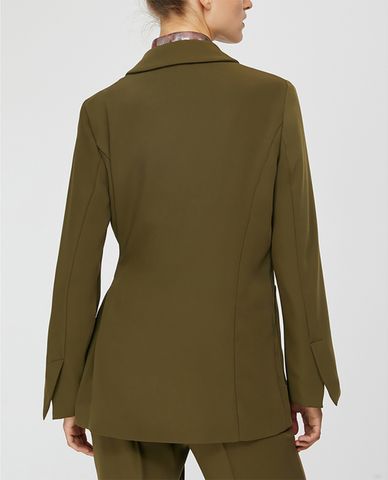  MAX&Co. - Áo blazer nữ tay dài cột eo Side Fastening 