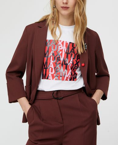  MAX&Co. - Áo blazer nữ tay dài Deconstructed 