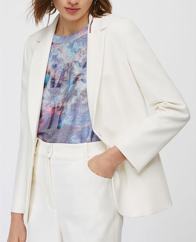  MAX&Co. - Áo blazer nữ tay dài phối nút Slim Cut Straight 