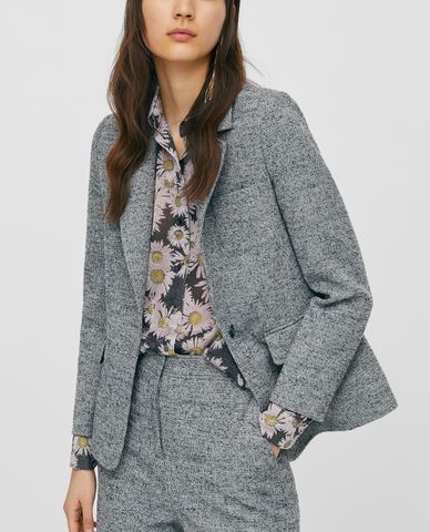  MAX&Co. - Áo blazer nữ Bouclé Tweed 