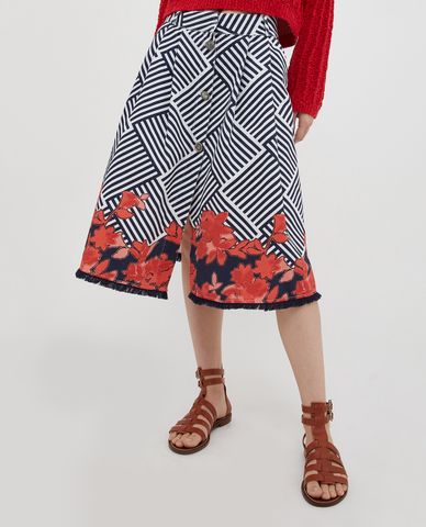  MAX&Co. - Chân váy xếp li midi phối nút cài Annotare 