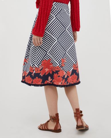  MAX&Co. - Chân váy xếp li midi phối nút cài Annotare 