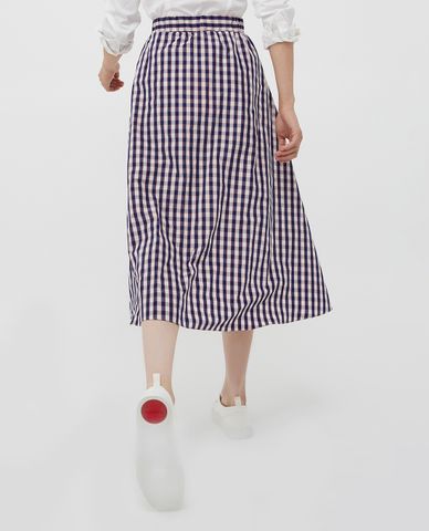  MAX&Co. - Chân váy midi chữ A xếp li thời trang Genitore 