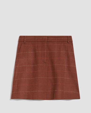  MAX&Co. - Chân váy mini chữ A Flannel 