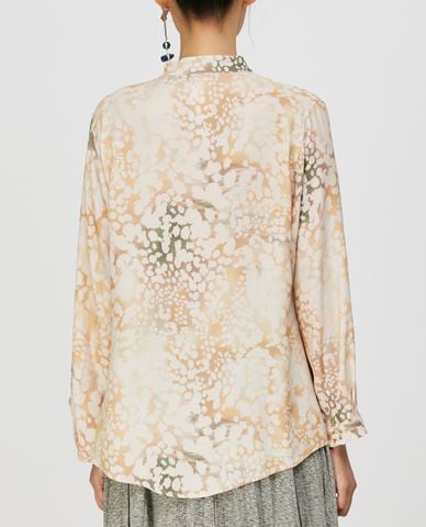  MAX&Co. - Áo sơ mi nữ tay dài Standing Collar 