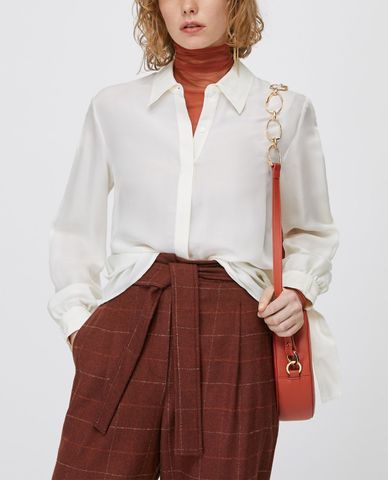  MAX&Co. - Áo sơ mi nữ tay dài Twill 