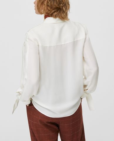  MAX&Co. - Áo sơ mi nữ tay dài Twill 