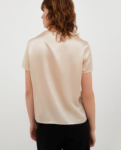  MAX&Co. - Áo kiểu nữ cổ tròn tay ngắn Ginni 