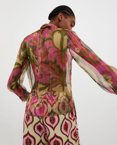  MAX&Co. - Áo sơ mi nữ cổ trụ tay dài Belina 