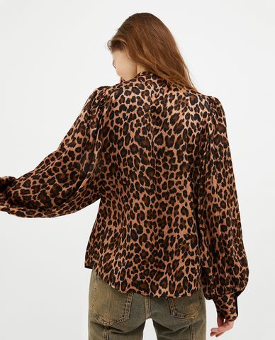  MAX&Co. - Áo sơ mi nữ cổ trụ tay dài Flash 