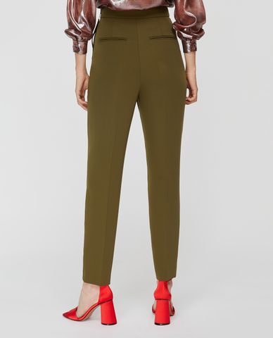  MAX&Co. - Quần tây nữ ống đứng xếp li Tapered Floaty 