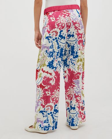  MAX&Co. - Quần nữ ống rộng lưng thun Irlanda 