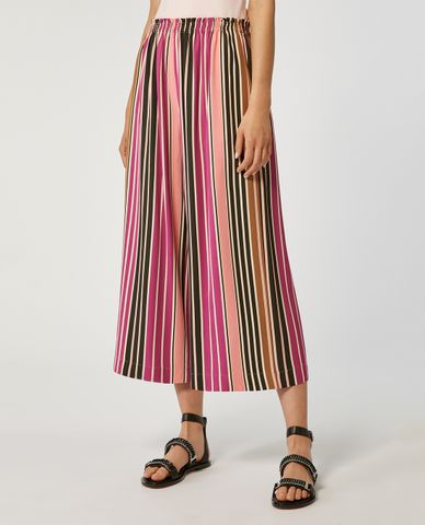  MAX&Co. - Quần kiểu nữ ống rộng lưng thun Cesello 