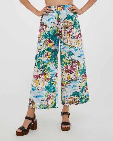  MAX&Co. - Quần nữ ống rộng lưng thun Sospetto 