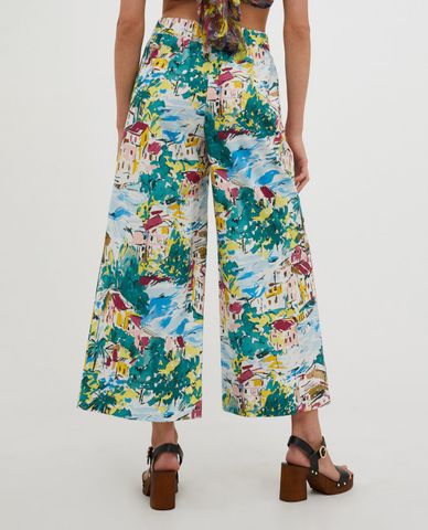  MAX&Co. - Quần nữ ống rộng lưng thun Sospetto 