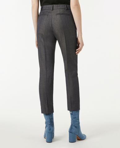  MAX&Co. - Quần tây nữ lưng cao phom suông cổ điển 