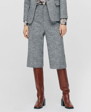  MAX&Co. - Quần culottes nữ Bouclé Tweed 