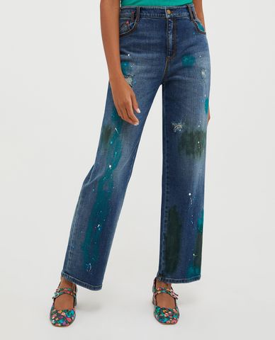  MAX&Co. - Quần jeans nữ ống đứng trẻ trung Efeso 