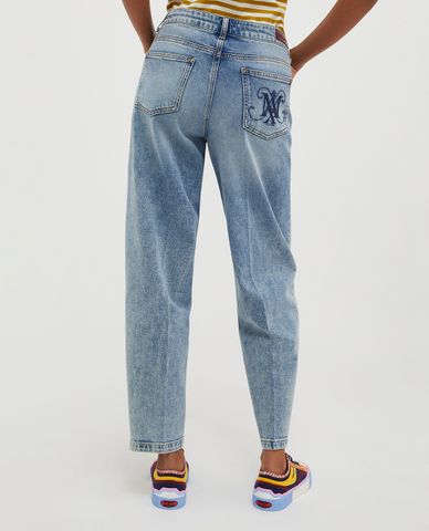  MAX&Co. - Quần jeans baggy nữ lưng cao Flicorno 