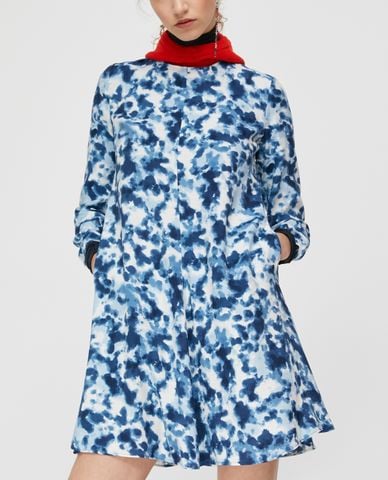  MAX&Co. - Đầm mini phom suông xếp li Printed Shift 