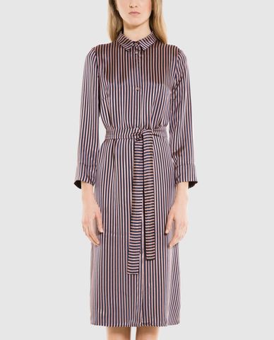  MAX&Co. - Đầm midi sơ mi tay dài phom suông 