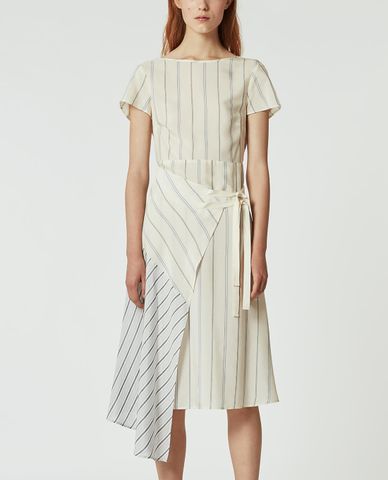  MAX&Co. - Đầm midi cổ thuyền tay ngắn Castagna 