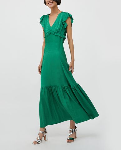  MAX&Co. - Đầm maxi tay ngắn cổ V Nuvola 