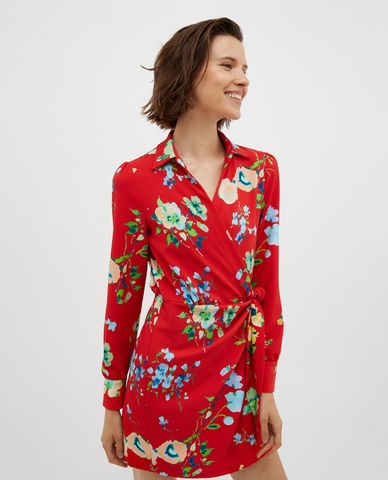  MAX&Co. - Đầm mini tay dài họa tiết hoa Tenacita 