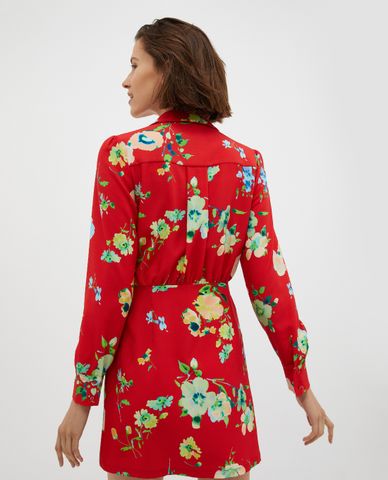  MAX&Co. - Đầm mini tay dài họa tiết hoa Tenacita 