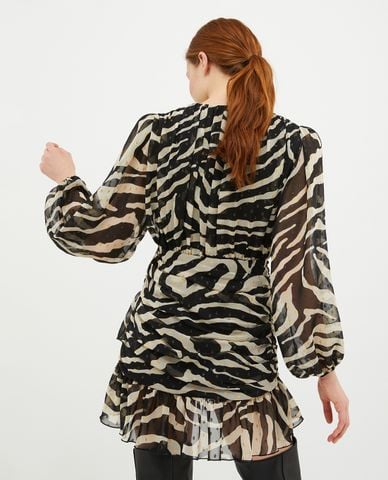  MAX&Co. - Đầm mini cổ V tay dài Rinviato 